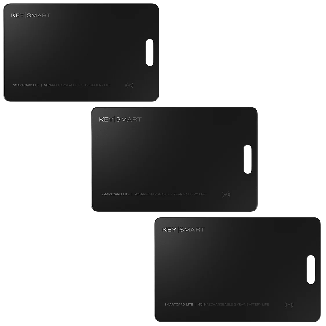 3 Pack SmartCard Lite (Gen 2) | Works With Apple Find My App | 2 Year Battery