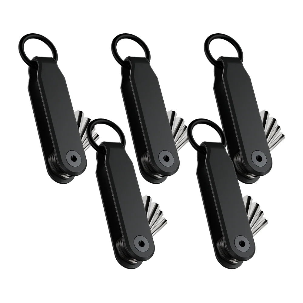 5 Pack Keysmart® Loop | Key Holder With Locking Screws | Organize Up To 5 Keys