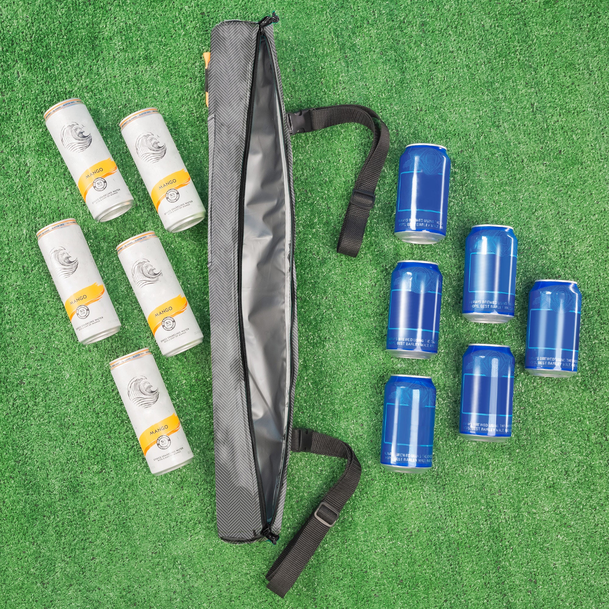 Bogey Barrel™ Herringbone | World's 1st Drink Sleeve | Attaches To Any Golf Bag - Image 3