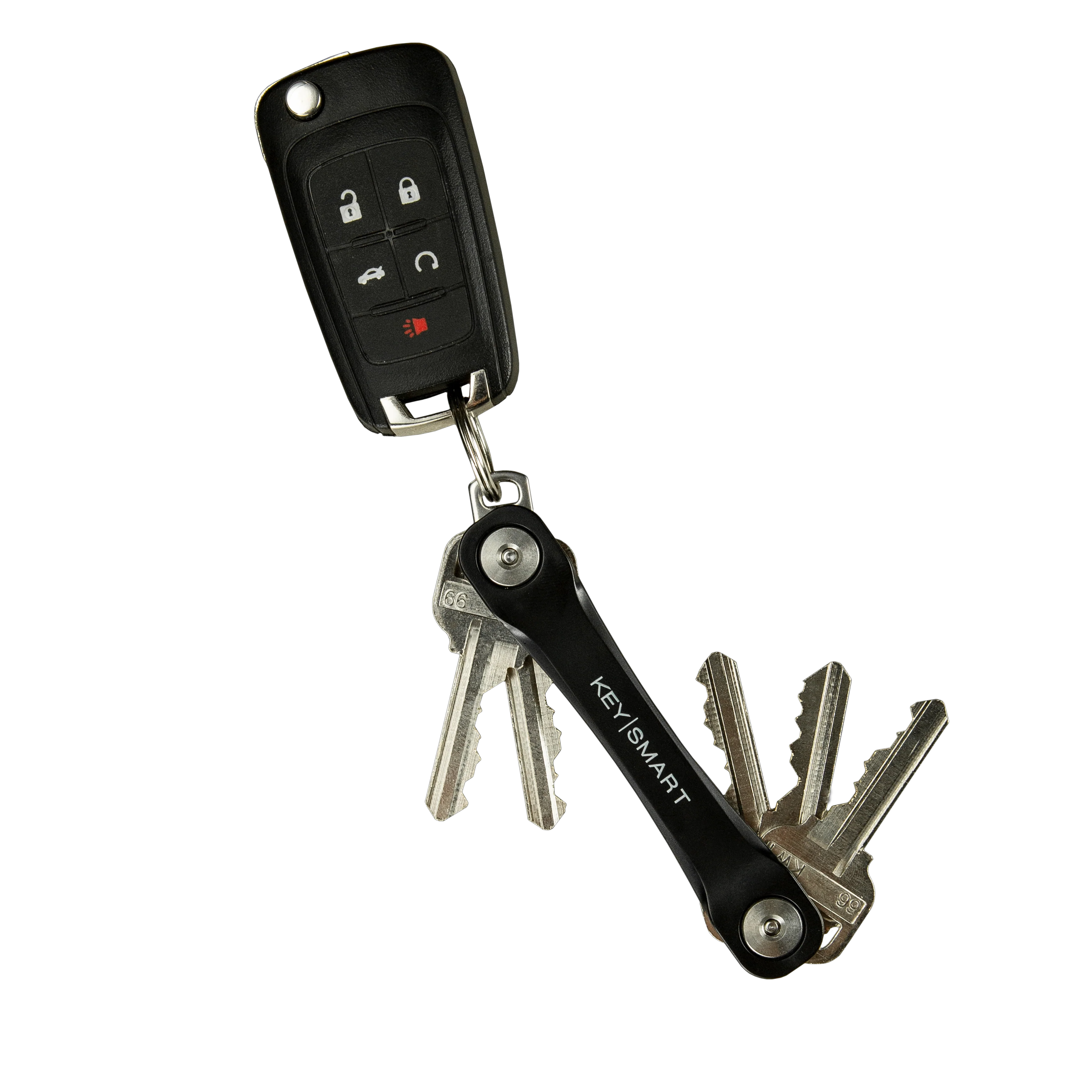 KeySmart® Flex | World's 1st Compact Key Organizer | Holds Up to 8 Keys