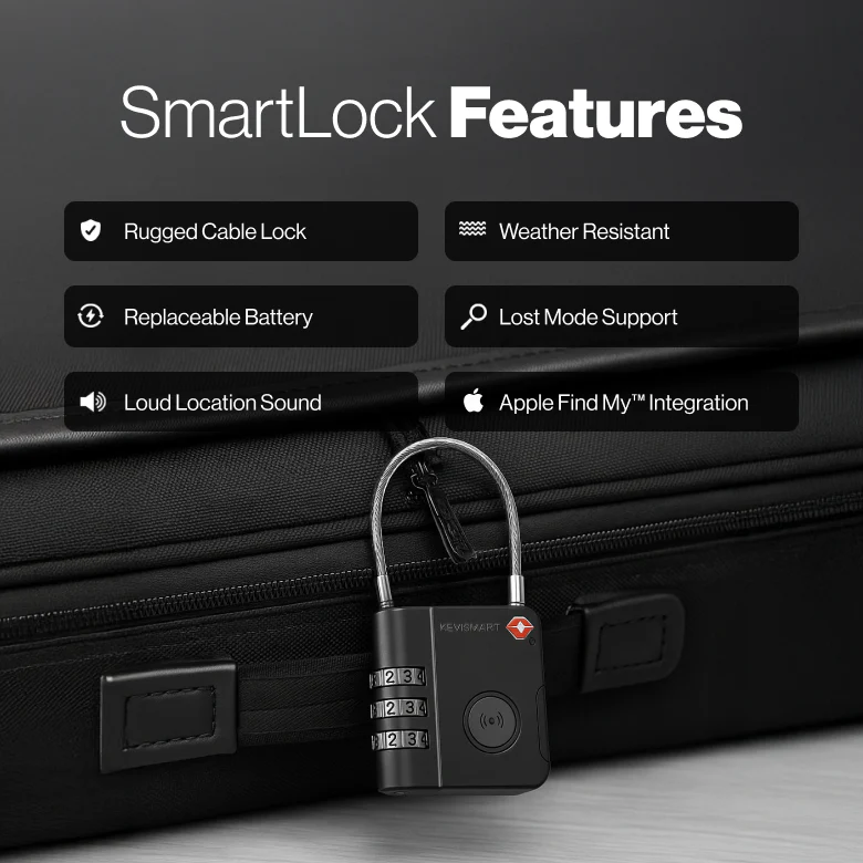 KeySmart SmartLock: The World’s First Trackable Luggage Lock | BL FR - Image 6