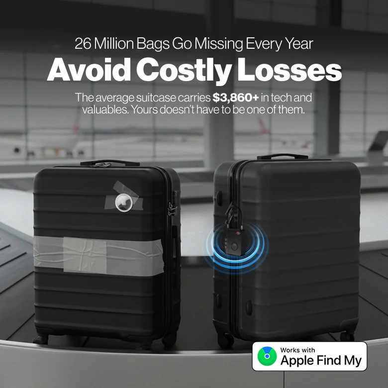 KeySmart SmartLock: The World’s First Trackable Luggage Lock | BL FR - Image 7